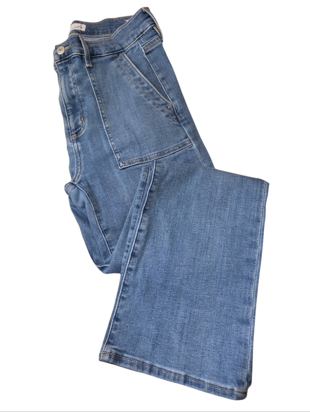 Loft The Kick Crop Womens Jeans..6